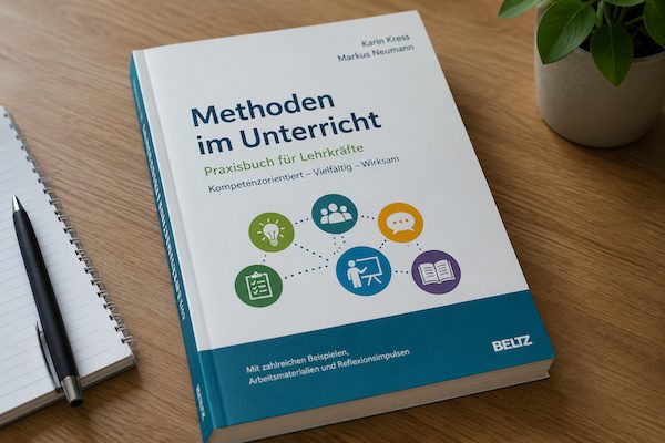 Methodenbuch für Lehrkräfte – praxisnahe Unterrichtsmethoden und Reflexionsimpulse.