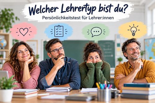 Persönlichkeitstest für Lehrer:innen – Welcher Lehrertyp bist du? 2 Persönlichkeitstest für Lehrer:innen – Welcher Lehrertyp bist du?