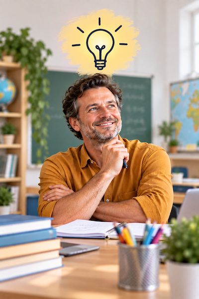 Persönlichkeitstest für Lehrer:innen – Welcher Lehrertyp bist du? 5 Lehrer als Verantwortungs-Typ beim Persönlichkeitstest für Lehrer
