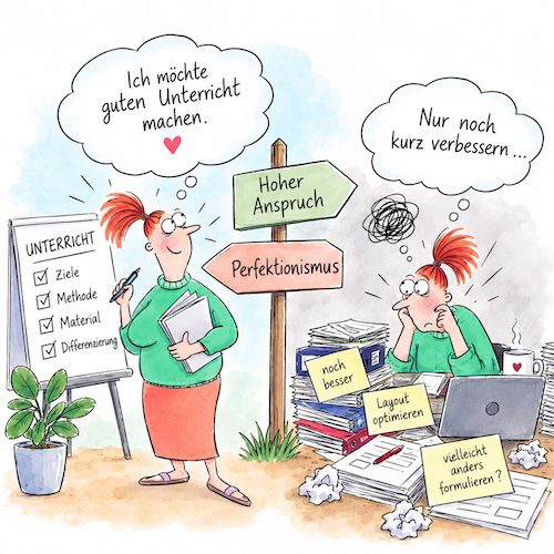 Perfektionismus als Lehrer:in – Wenn gut nie gut genug ist 1 Perfektionismus als Lehrer:in – Wenn gut nie gut genug ist